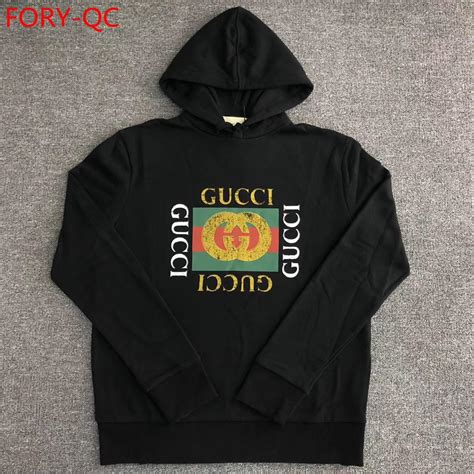 gucci hoodie box logo